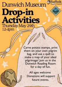 2025 May half term drop in poster